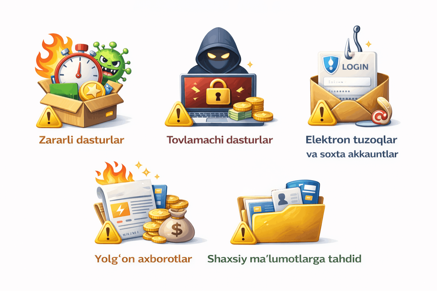 Internet firibgarligi belgilari